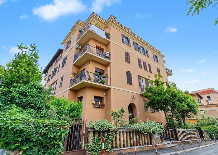 Apartamento Vatican Oasis - Garden View Balcony & Full Kitchen Roma