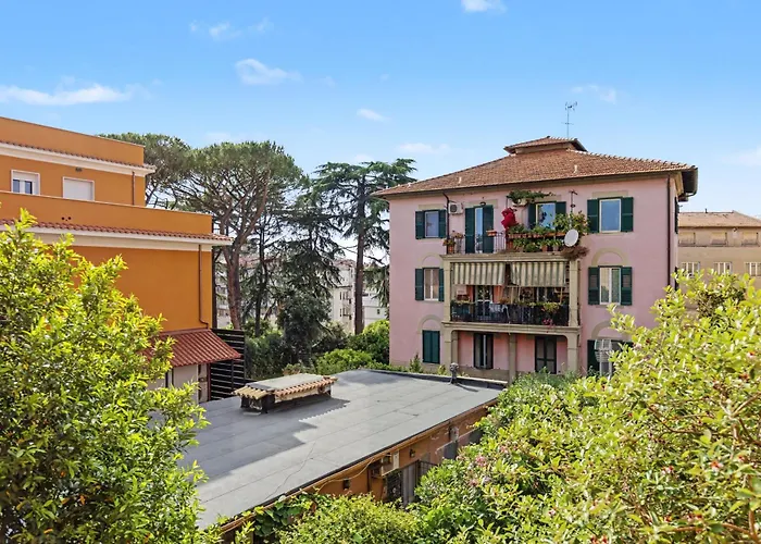 Apartamento Vatican Oasis - Garden View Balcony & Full Kitchen